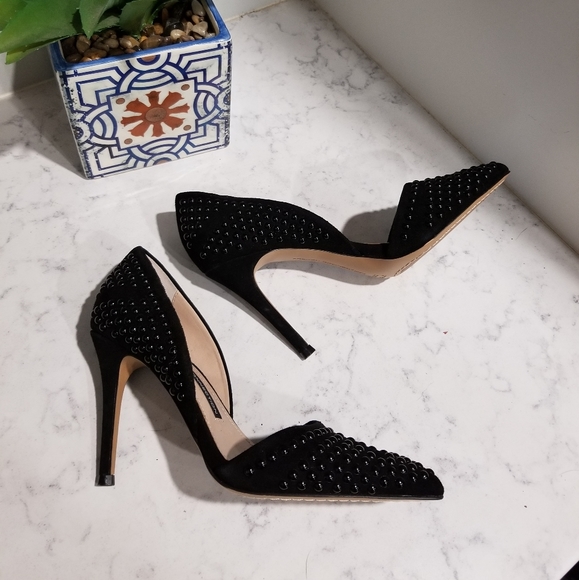 👠FRENCH CONNECTION BLACK HEELS - Picture 4 of 8